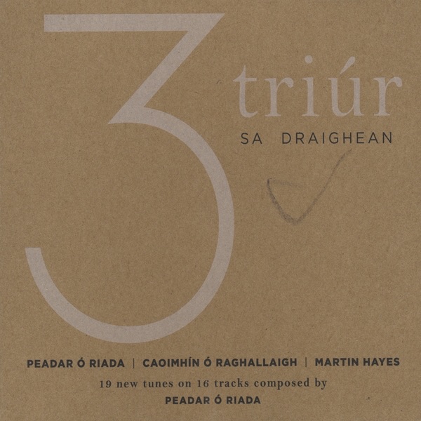 Triúr sa Draighean by Peadar Ó Riada, Martin Hayes & Caoimhín Ó Raghallaigh album cover