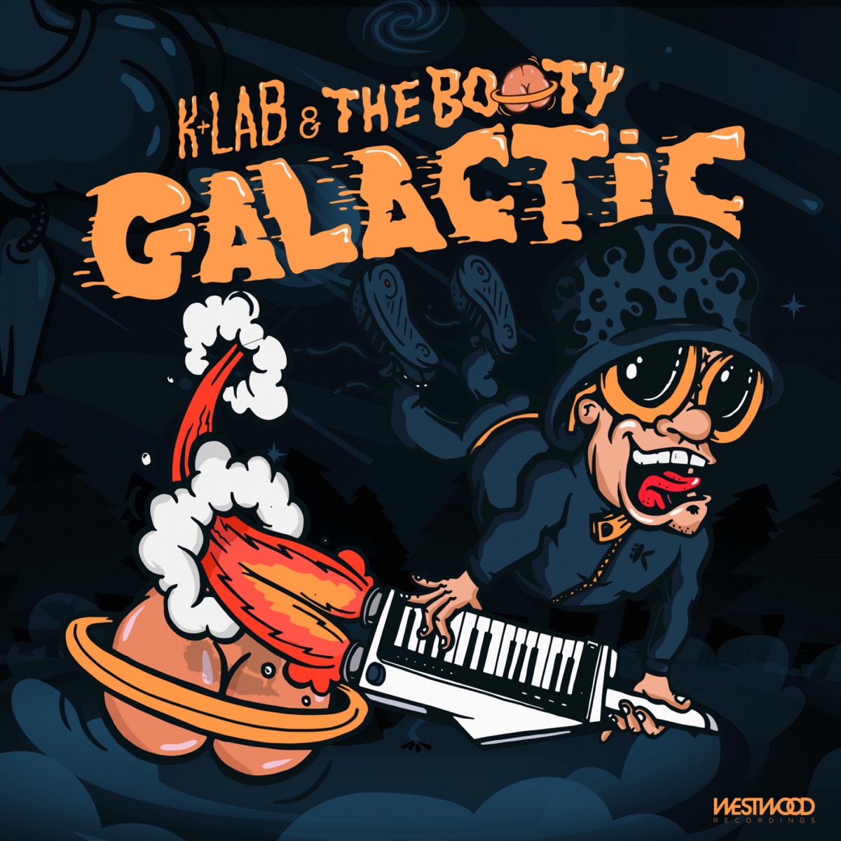 The Booty Galactic by K+Lab album cover