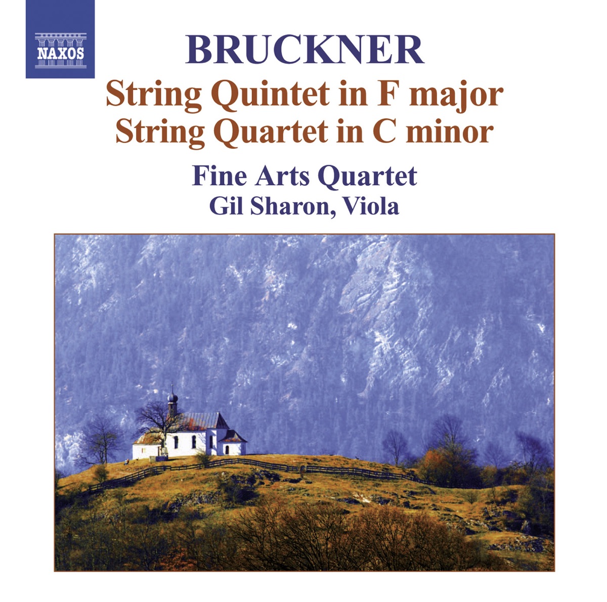 Bruckner: String Quintet In F Major, String Quartet In C Minor, Intermezzo Rondo by Gil Sharon & Fine Arts Quartet album cover