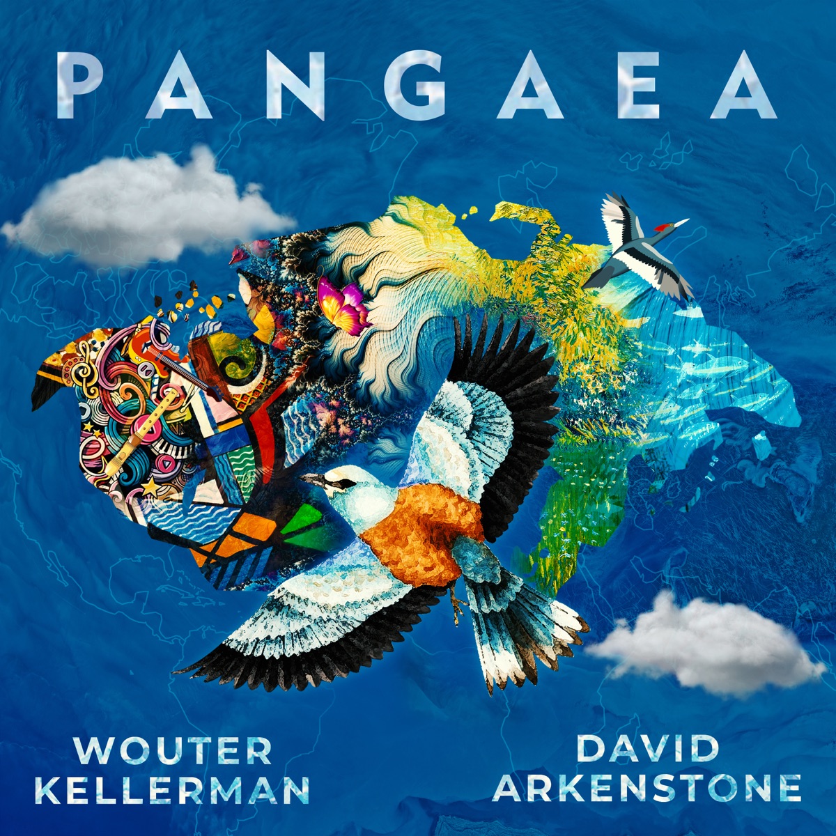 Pangaea by Wouter Kellerman & David Arkenstone album cover