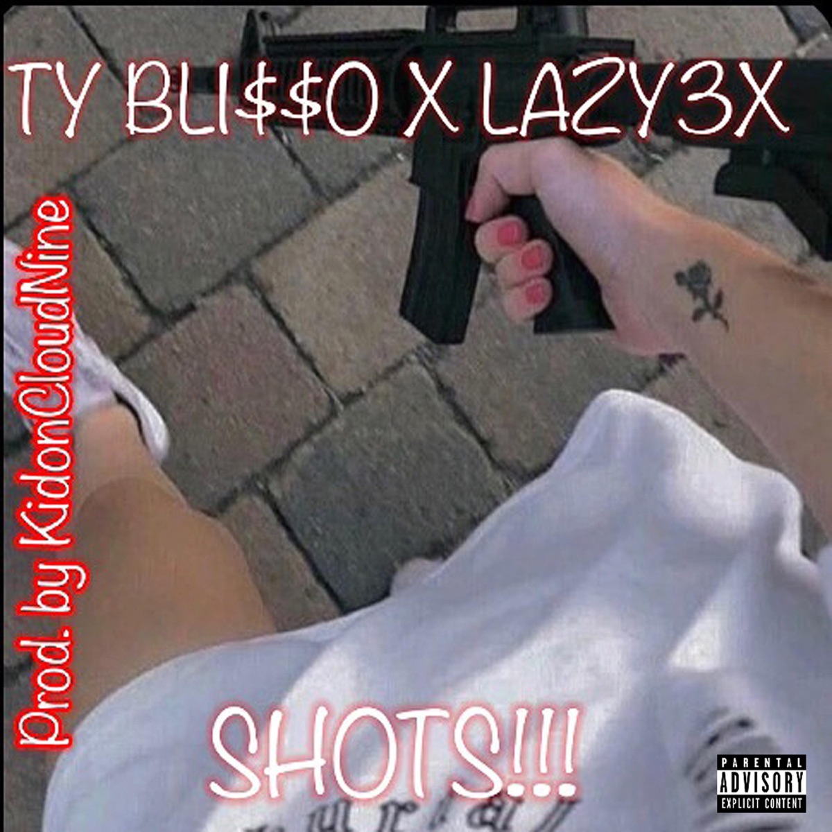 SHOTS (feat. Lazy3x) - Single by TY BLI$$O album cover