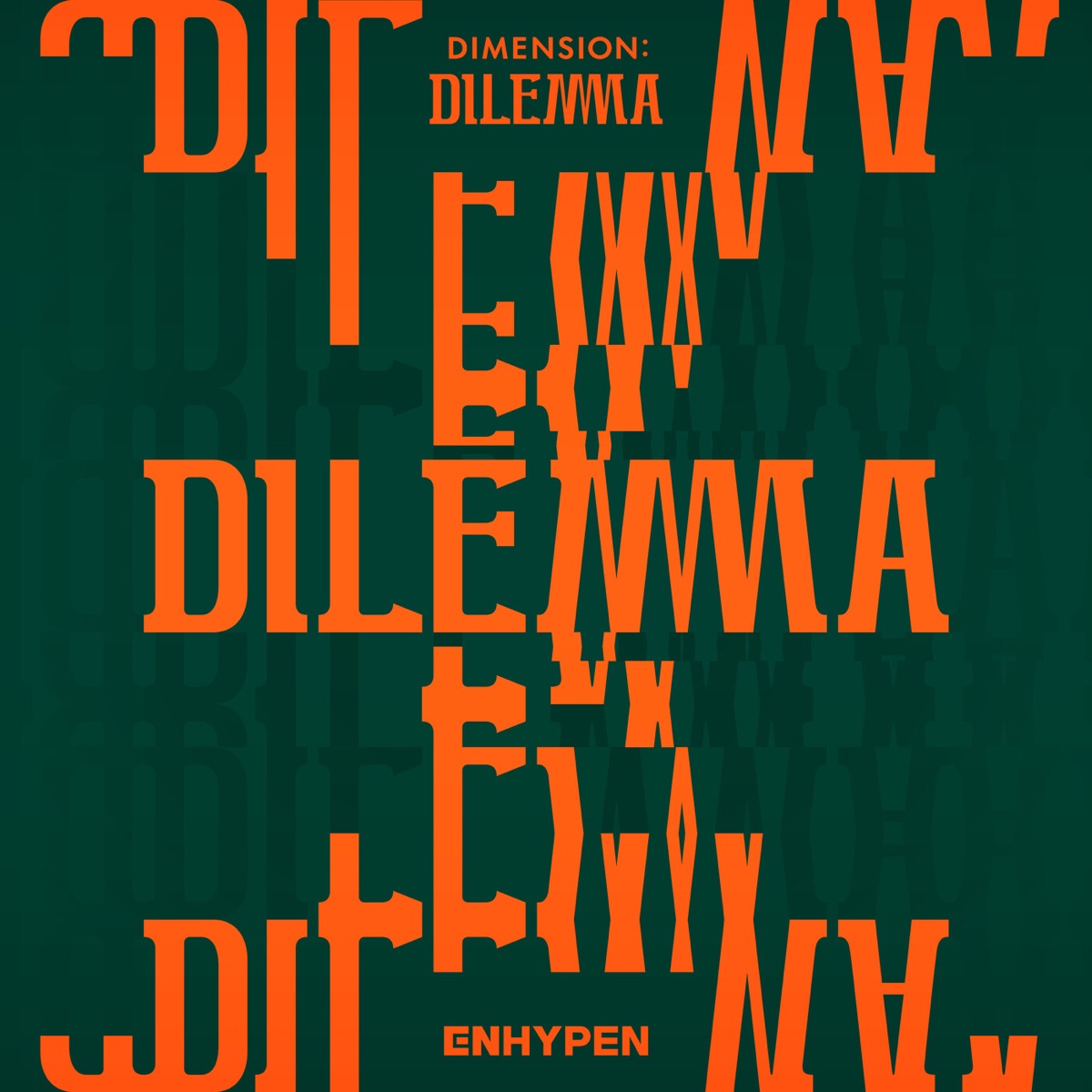 DIMENSION : DILEMMA by ENHYPEN album cover