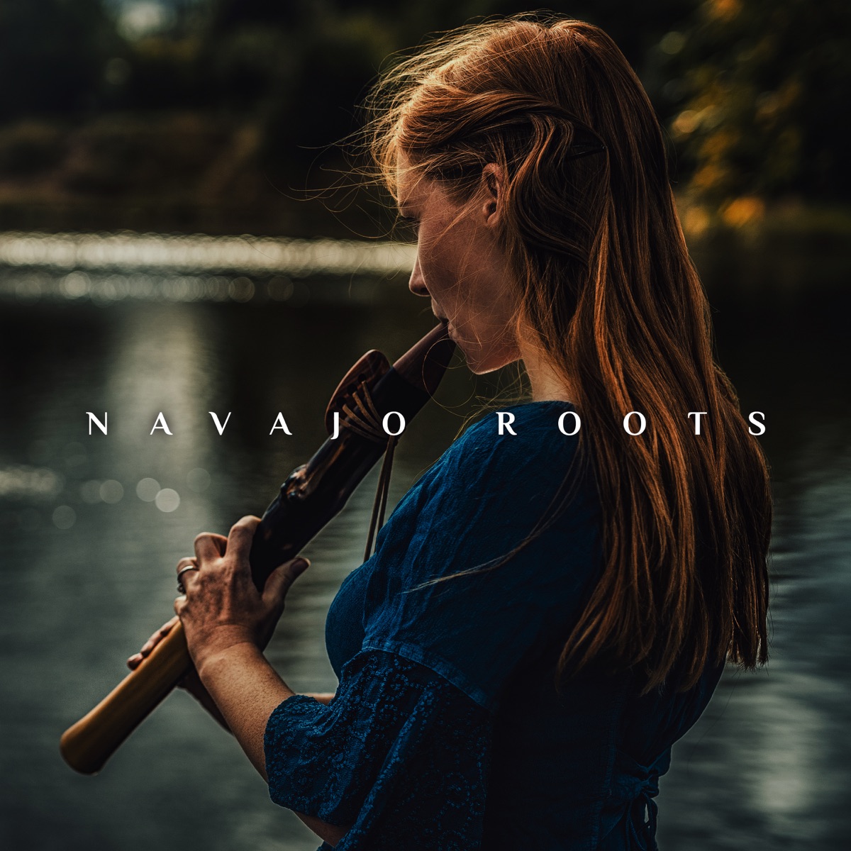 Navajo Roots: Spiritual Native Flute by Jonathan Mantras, Anghashi & Jesstai Reya album cover