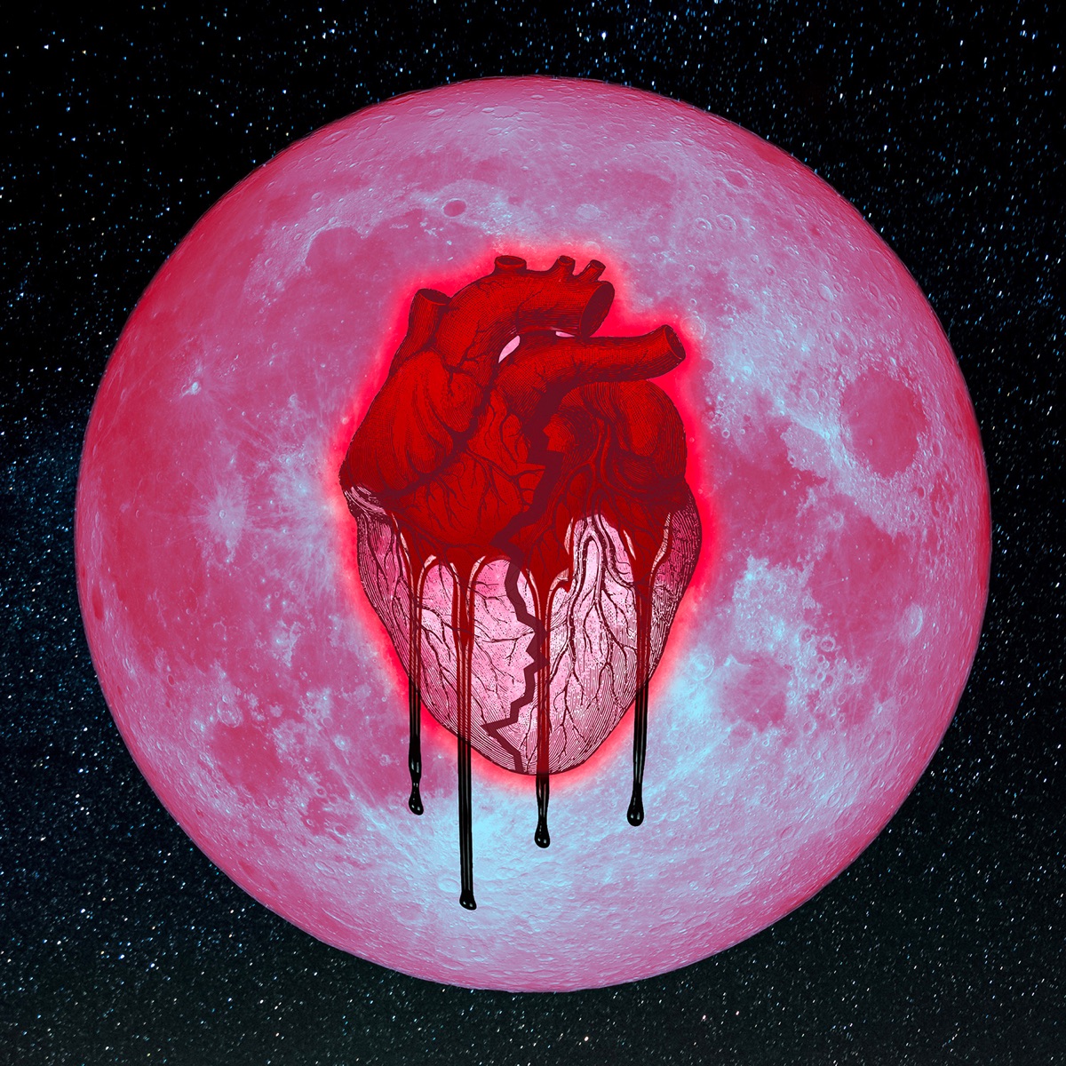 Heartbreak on a Full Moon by Chris Brown album cover
