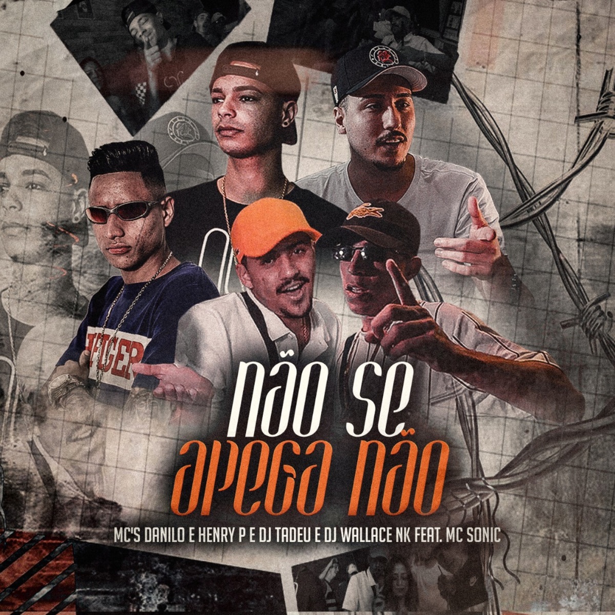 Não Se Apega Não (feat. Mc Sonic) - Single by MC's Danilo e Henry P, Dj Tadeu & DJ Wallace NK album cover