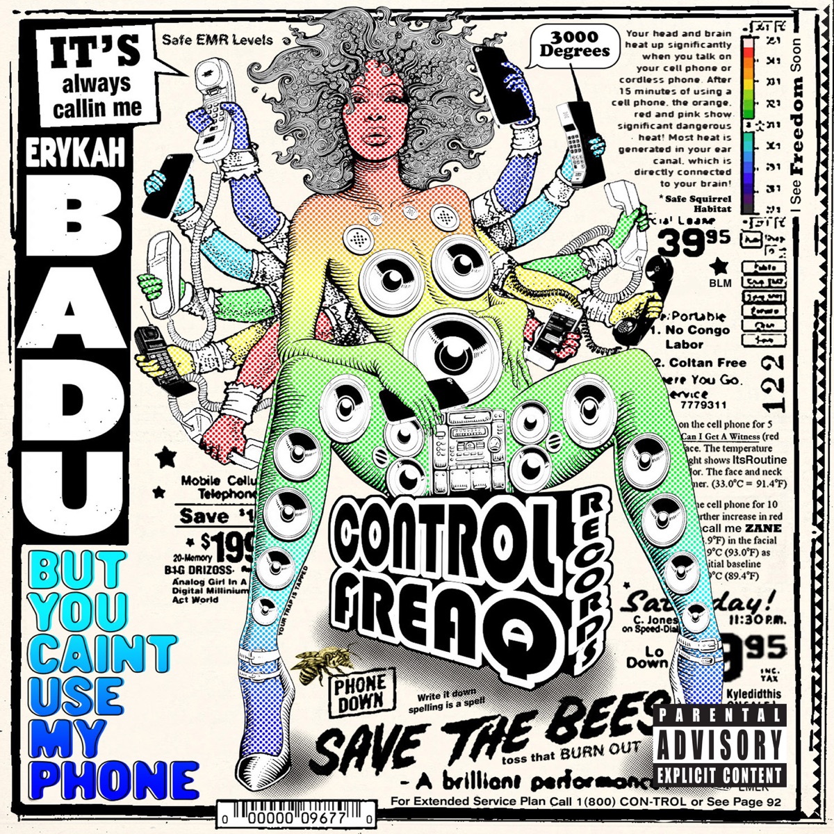 But You Caint Use My Phone by Erykah Badu album cover