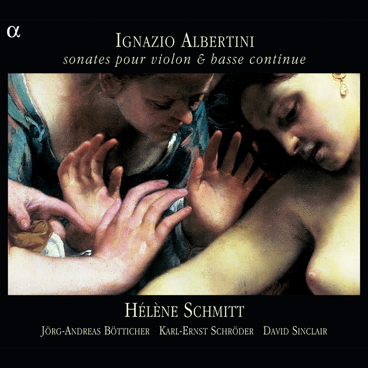 Albertini: Sonates pour violon & basse continue by Jörg-Andreas Bötticher, Karl-Ernst Schröder, David Sinclair & Hélène Schmitt album cover