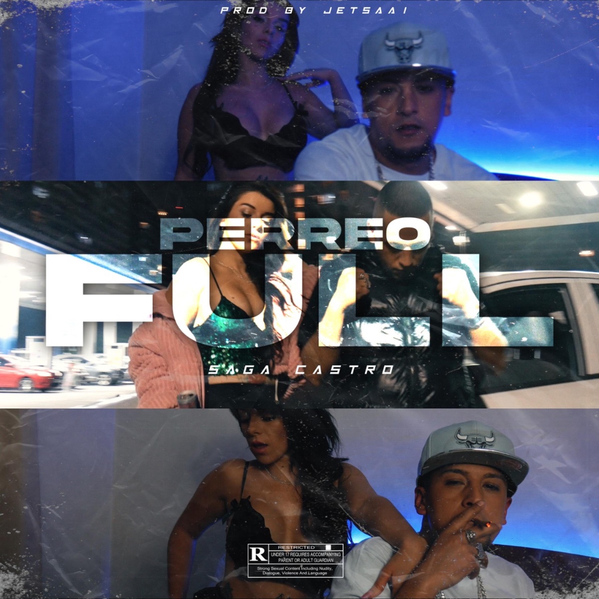 Perreo Full - Single by Sagacastro album cover