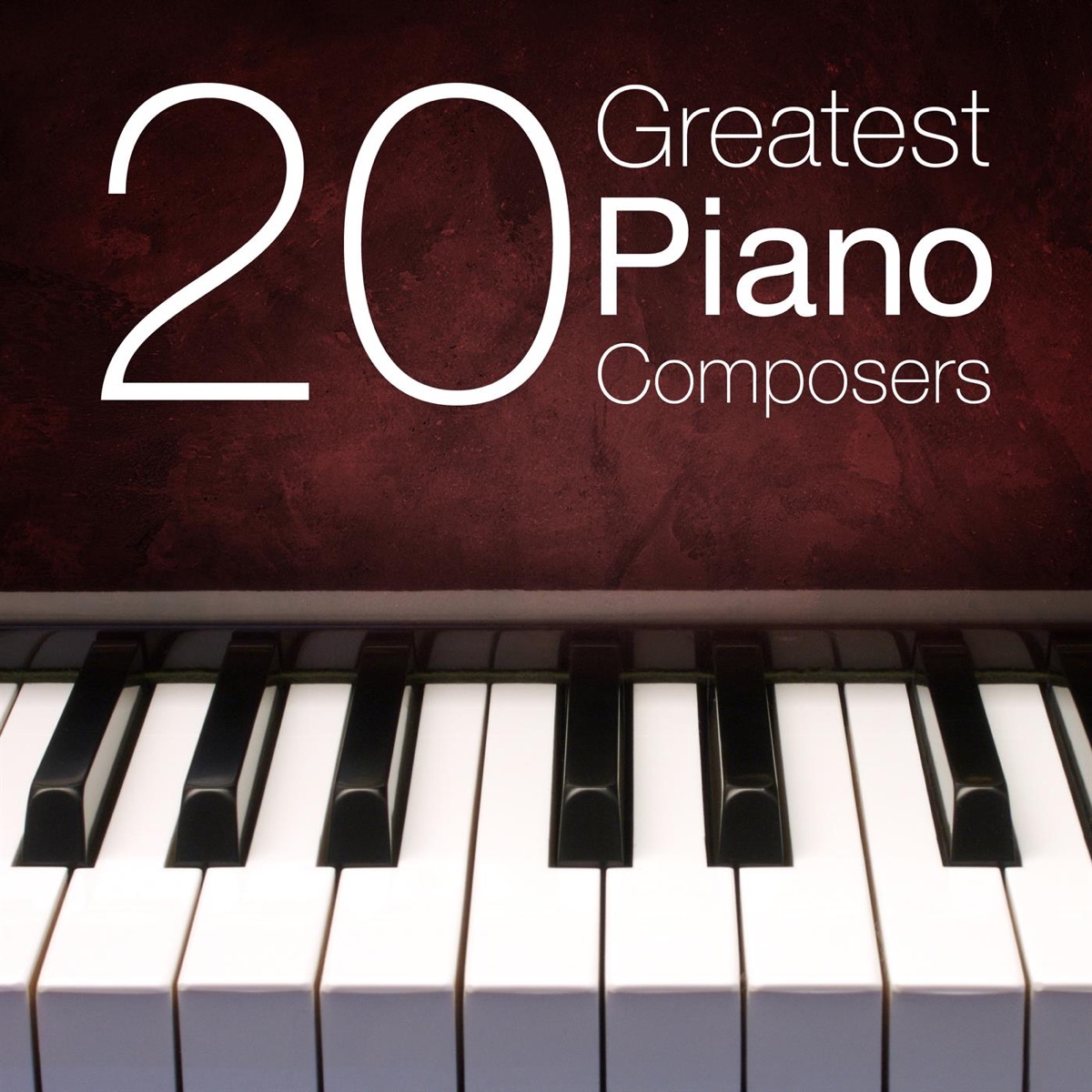 20 Greatest Piano Composers by Henrik Måwe album cover