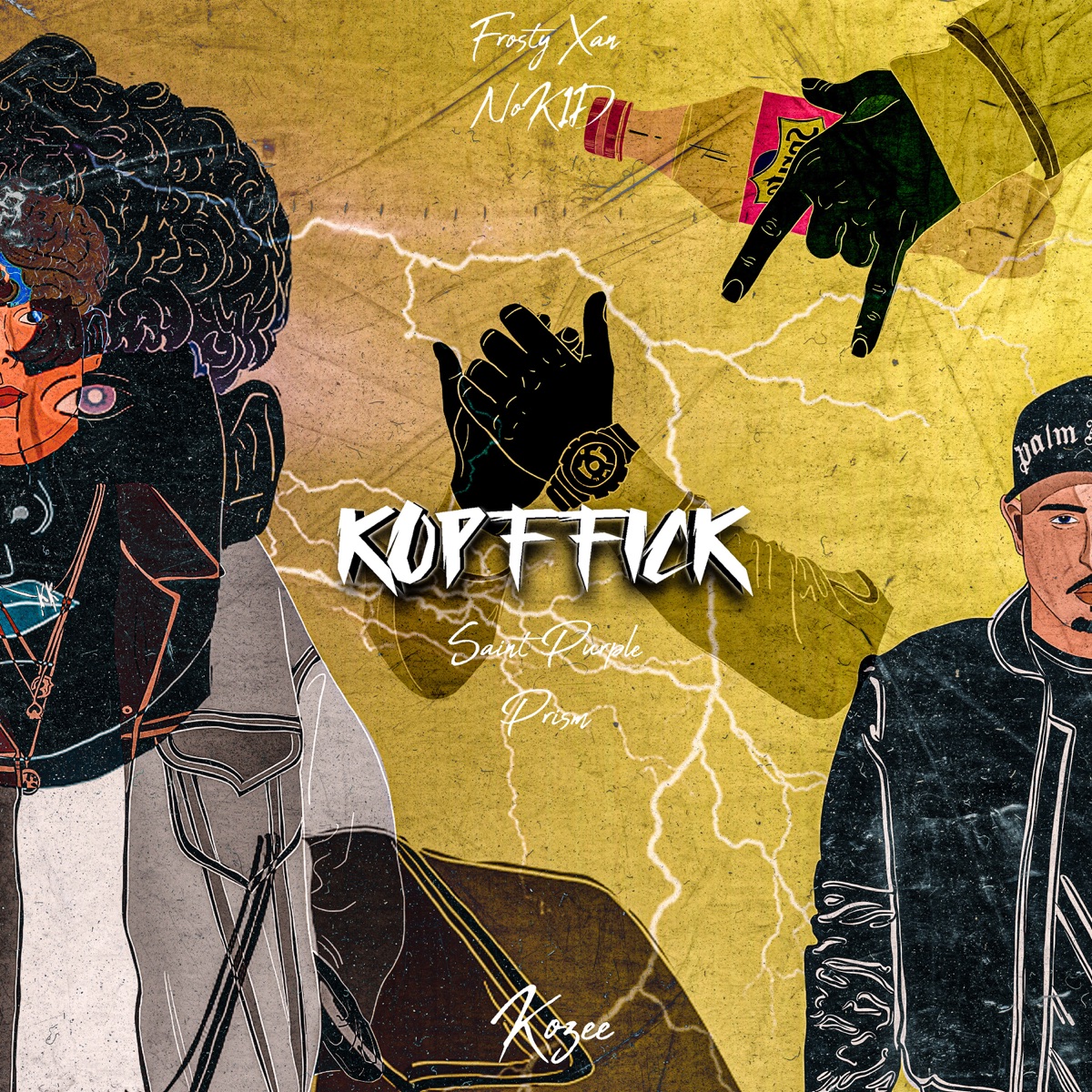 Kopffick (feat. Saint Purple, PRISM & Kozee) - Single by Frosty Xan & NOK1D album cover