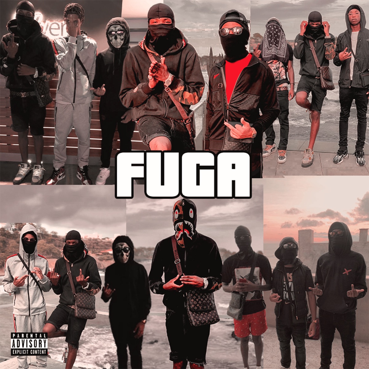 Fuga (feat. S7ven & VV2000) - Single by LC album cover