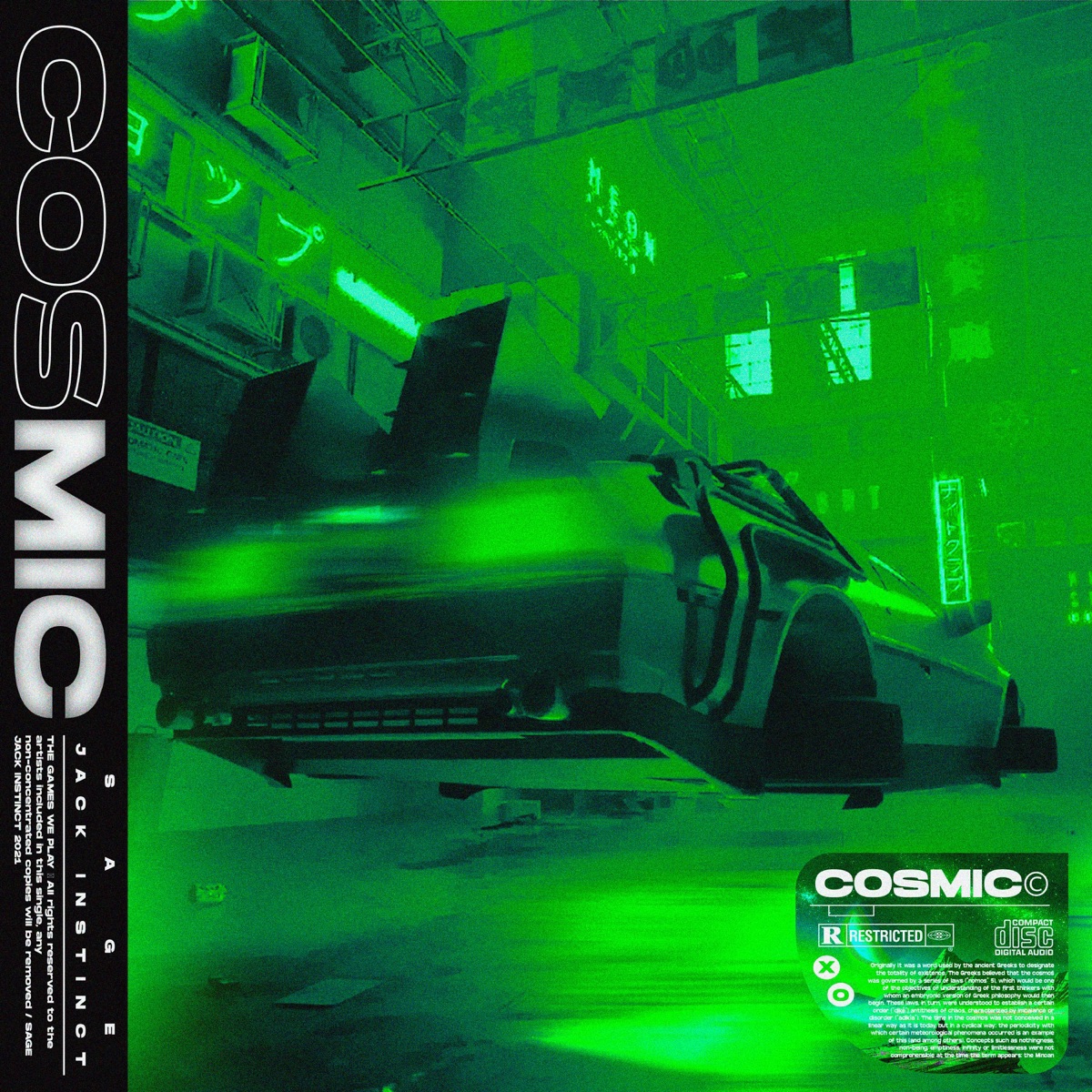 Cosmic - Single by SAGE & Jack Instinct album cover