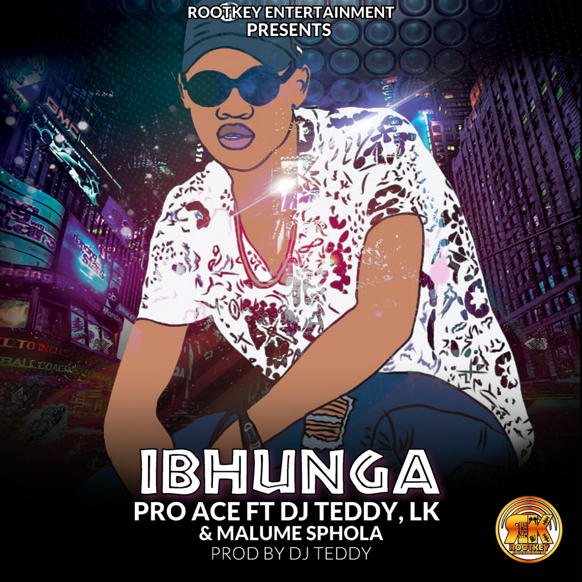 Ibhunga (feat. Malume sphola, DJ Teddy & LK) - Single by Pro ace album cover