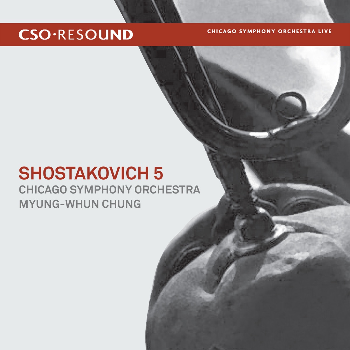 Shostakovich, D.: Symphony No. 5 by Myung-Whun Chung & Chicago Symphony Orchestra album cover