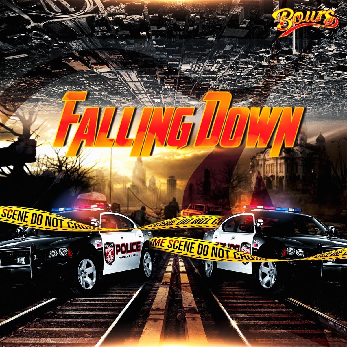 Falling Down - Single by Bours album cover