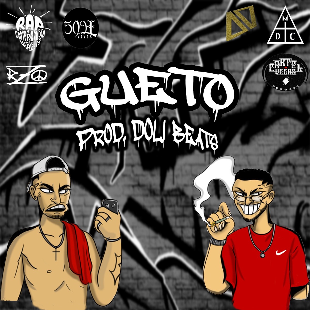 Gueto (feat. Jay, Canaan & Doli Beats) - Single by Cartel Vegas album cover