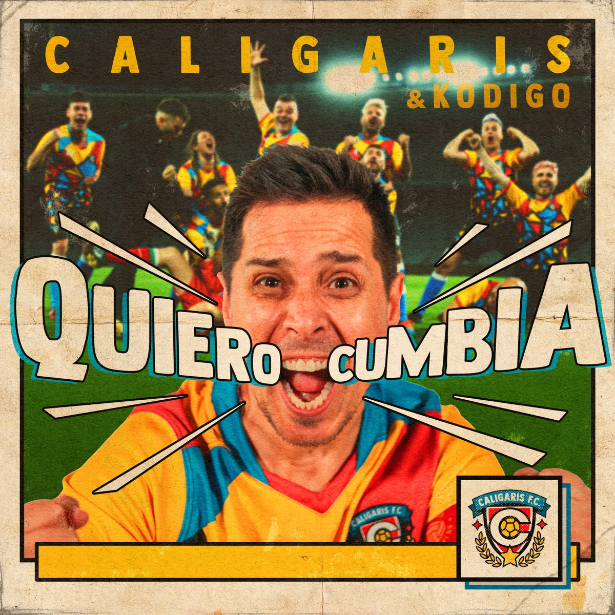 Quiero Cumbia - Single by Los Caligaris & Kodigo album cover