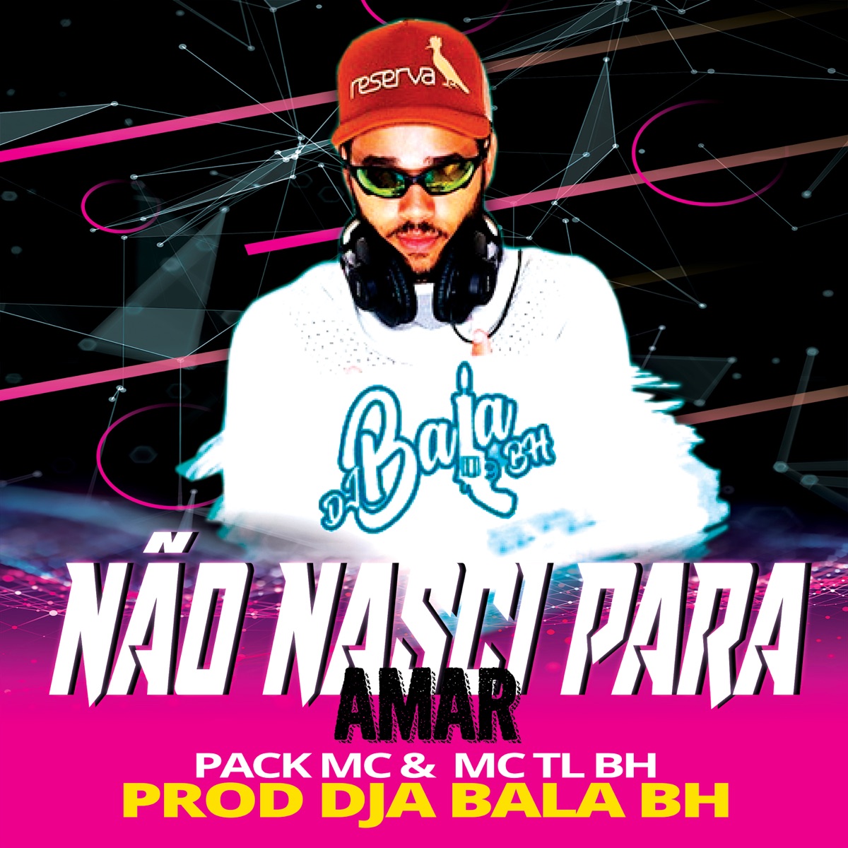 Não Nasci para Amar - Single by Dj Bala BH & pack mc album cover