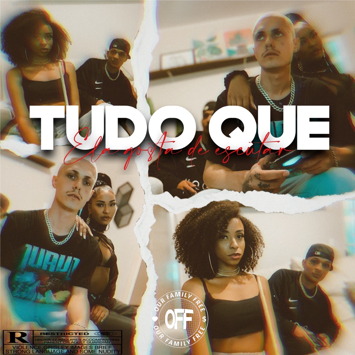Tudo Que Ela Gosta de Escutar (feat. Brenno Rod & Ferrari offG) - Single by OffGang album cover