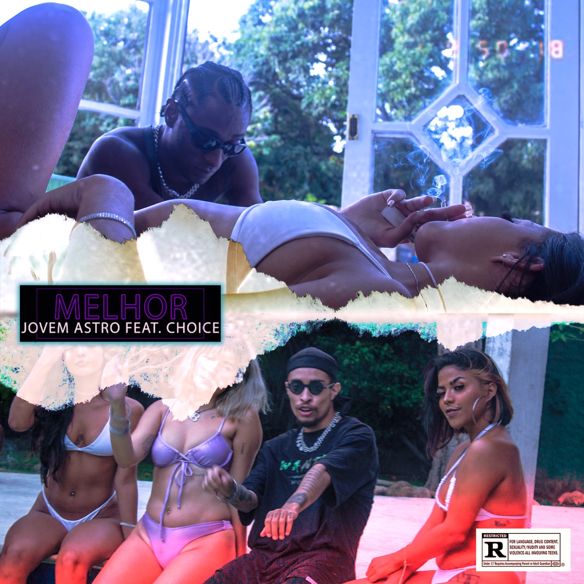 Melhor - Single by Zigurart Rec., Jovem Astro & Choice album cover