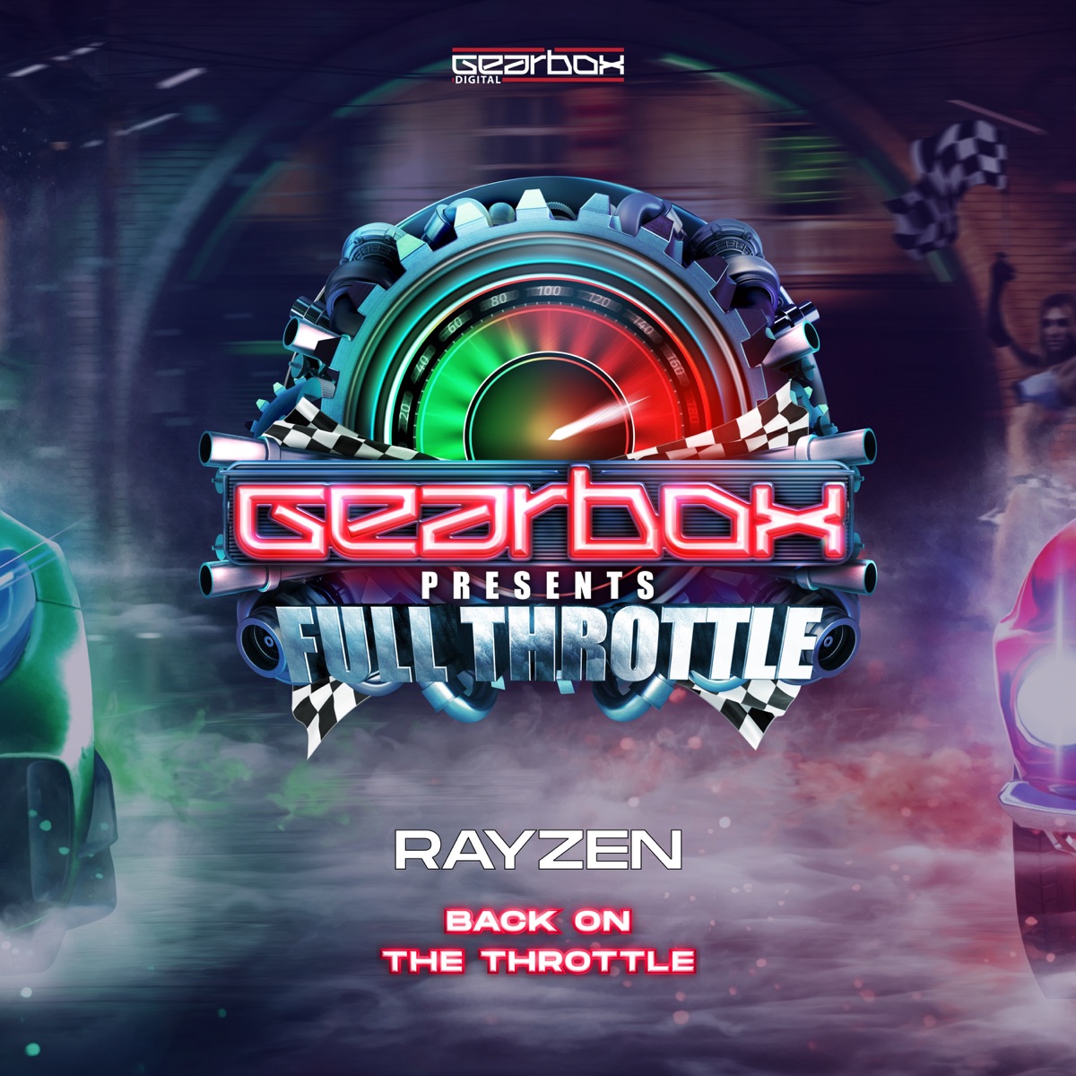 Back On the Throttle - Single by RAYZEN album cover