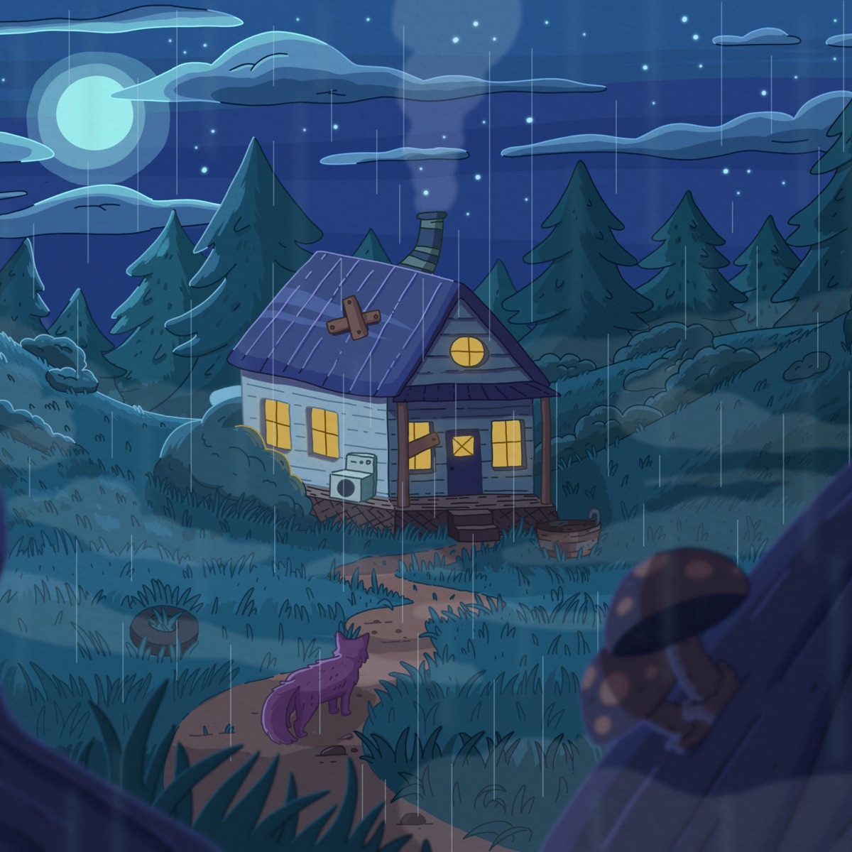House in the Woods by Purrple Cat album cover