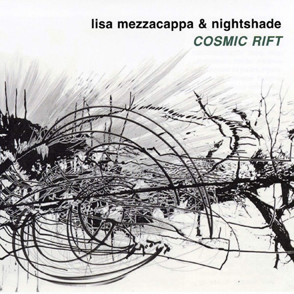 Cosmic Rift by Lisa Mezzacappa & Nightshade album cover