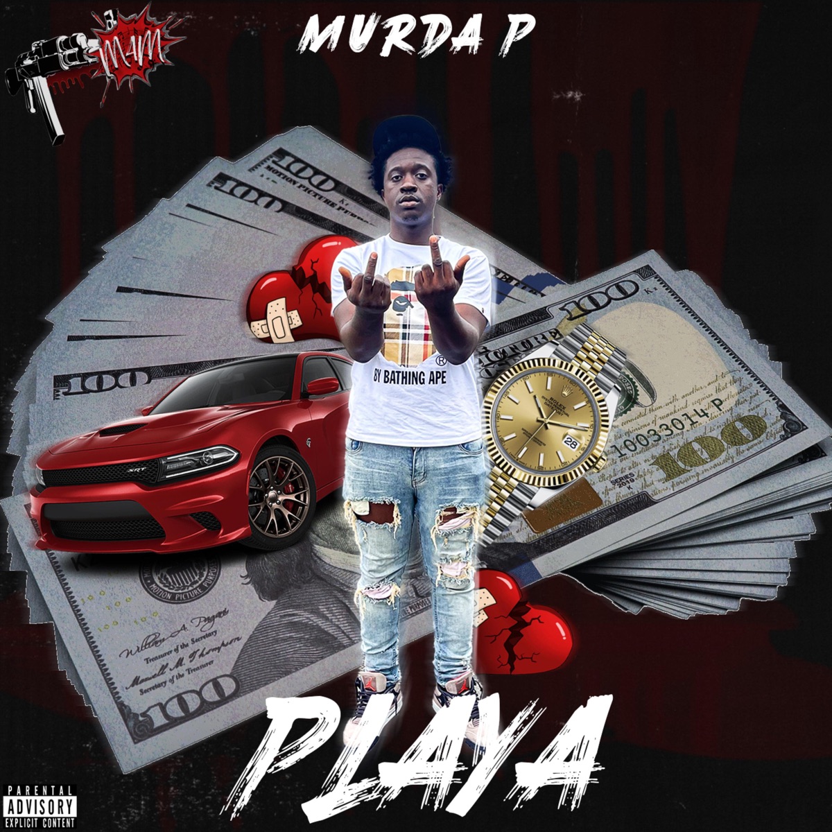 Playa - Single by Murda P album cover