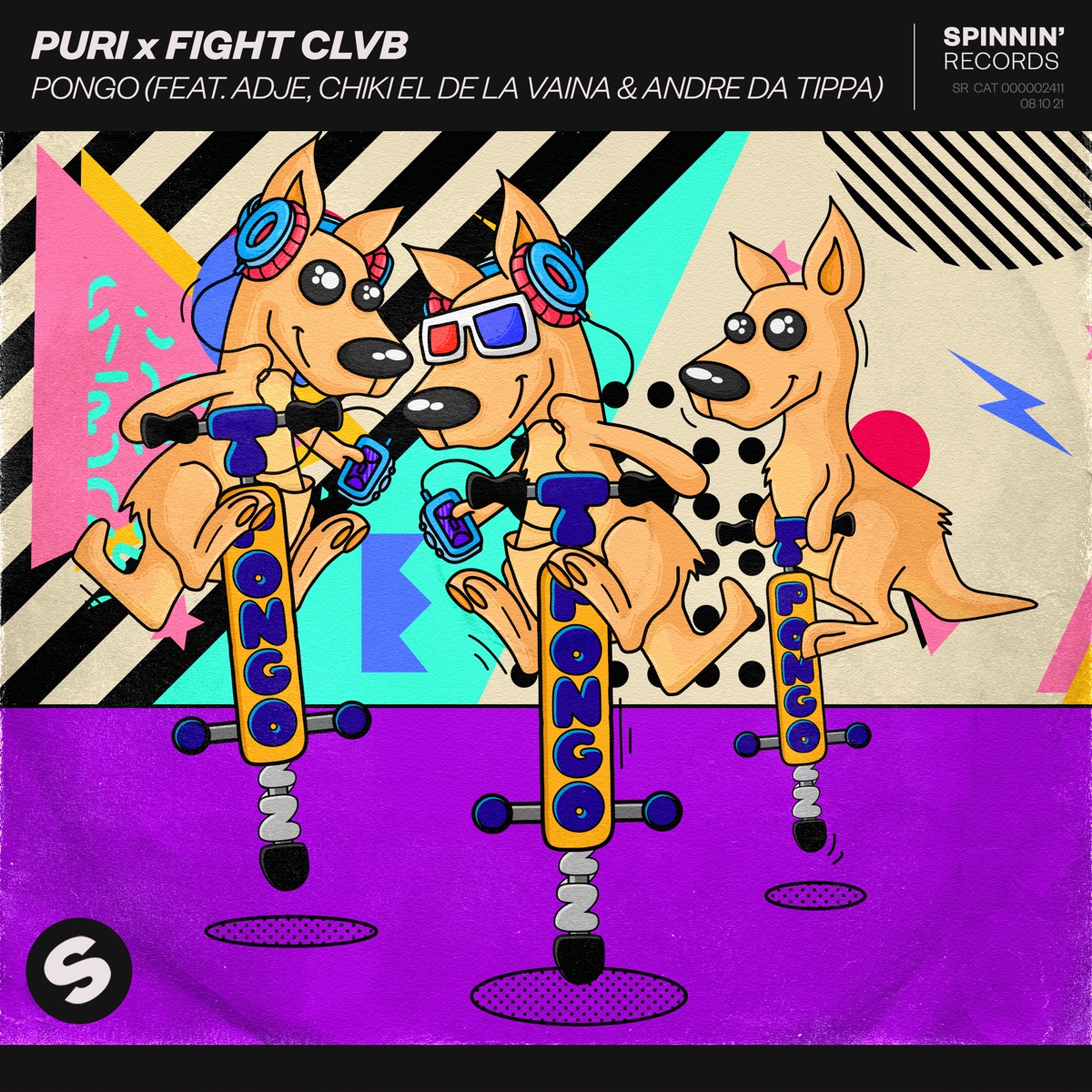 Pongo (feat. Adje, Chiki El De La Vaina & Andre Da Tippa) - Single by Puri & FIGHT CLVB album cover