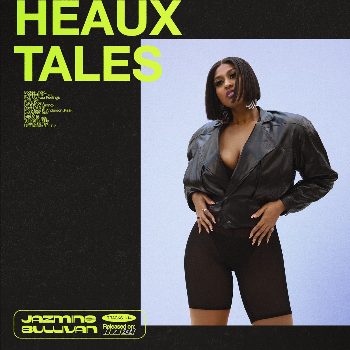 Heaux Tales by Jazmine Sullivan album cover