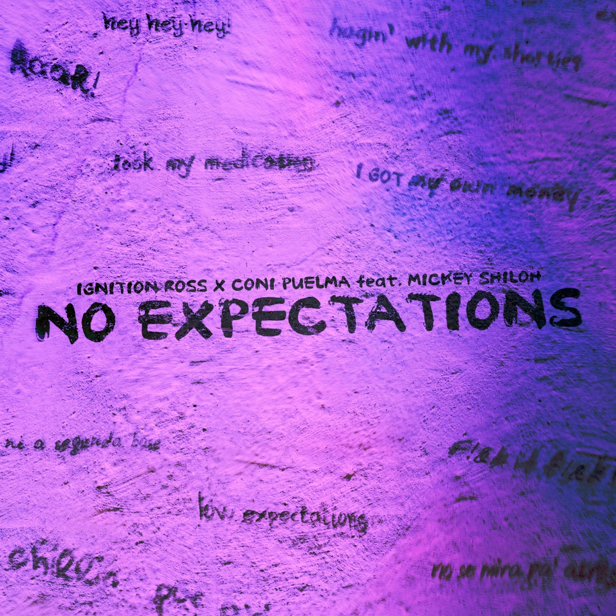 No Expectations (feat. Mickey Shiloh) - Single by Coni Puelma & Ignition Ross album cover