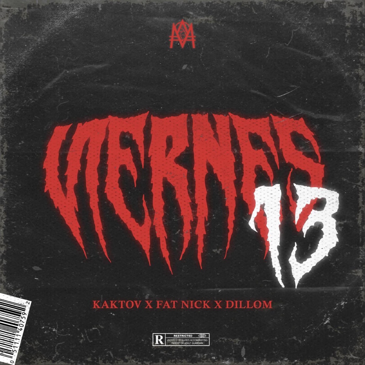 Viernes 13 (feat. Omar Varela) - Single by Kaktov, Fat Nick & Dillom album cover