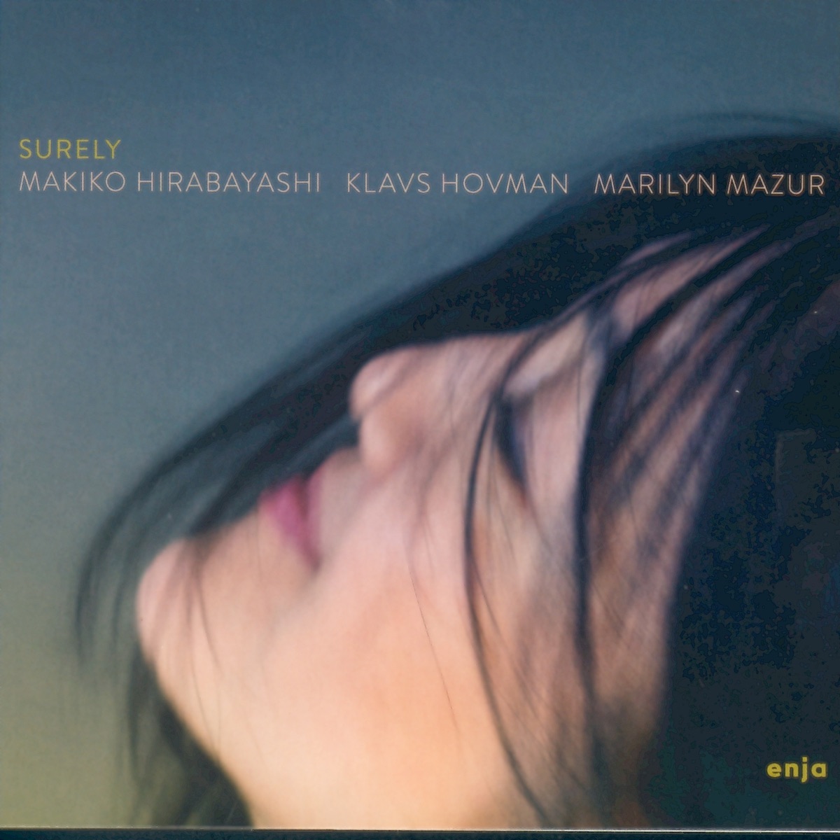 Surely by Makiko Hirabayashi, Marilyn Mazur & Klavs Hovman album cover