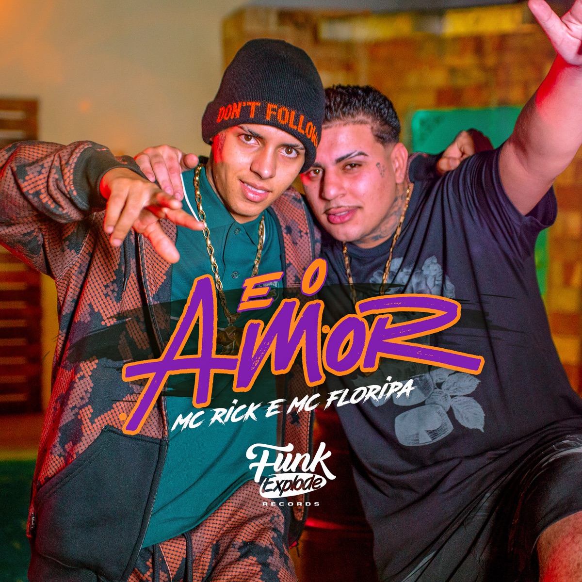 E o Amor - Single by MC Rick & MC FLoripa album cover