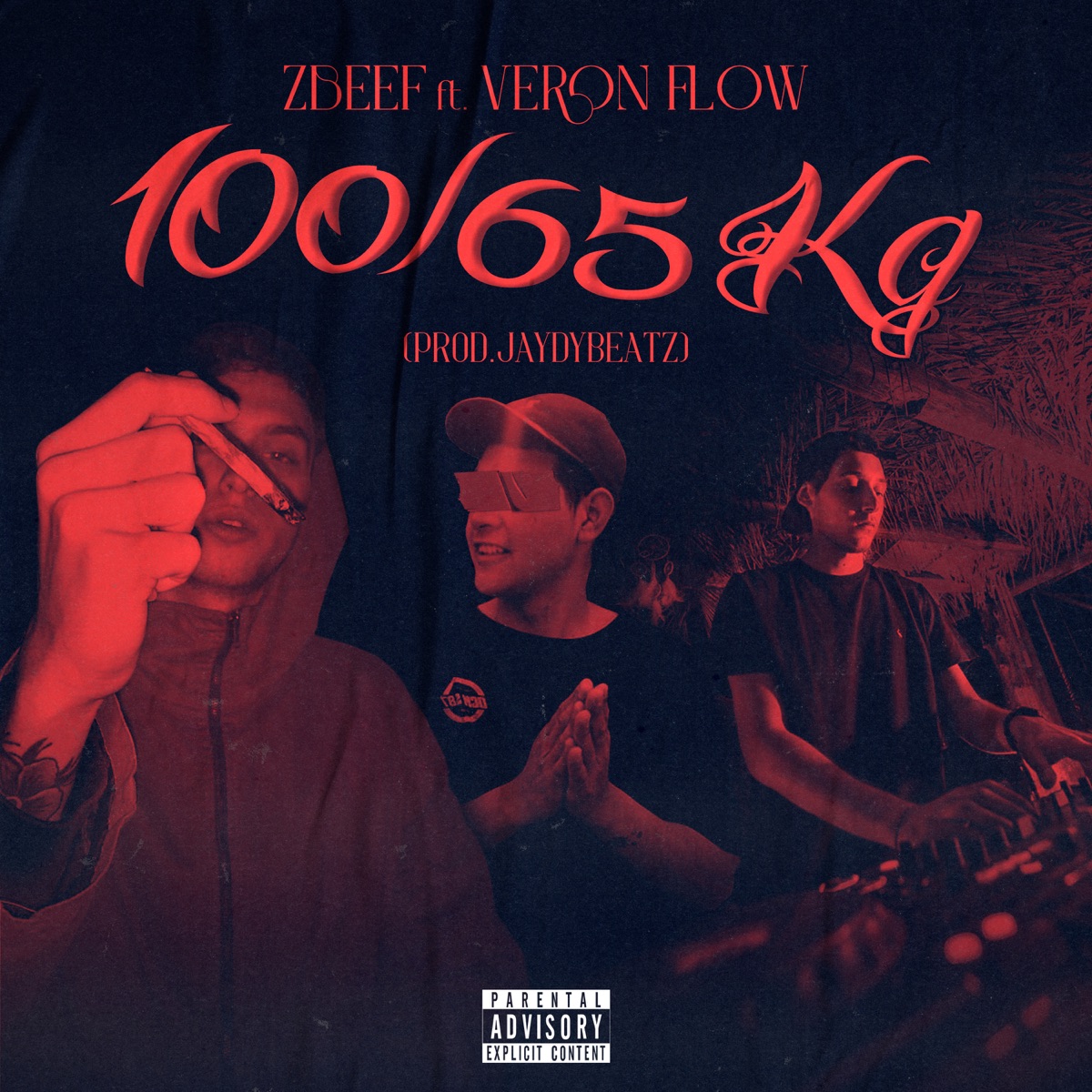 100/65Kg (feat. VERÓN FLOW) - Single by ZBEEF album cover