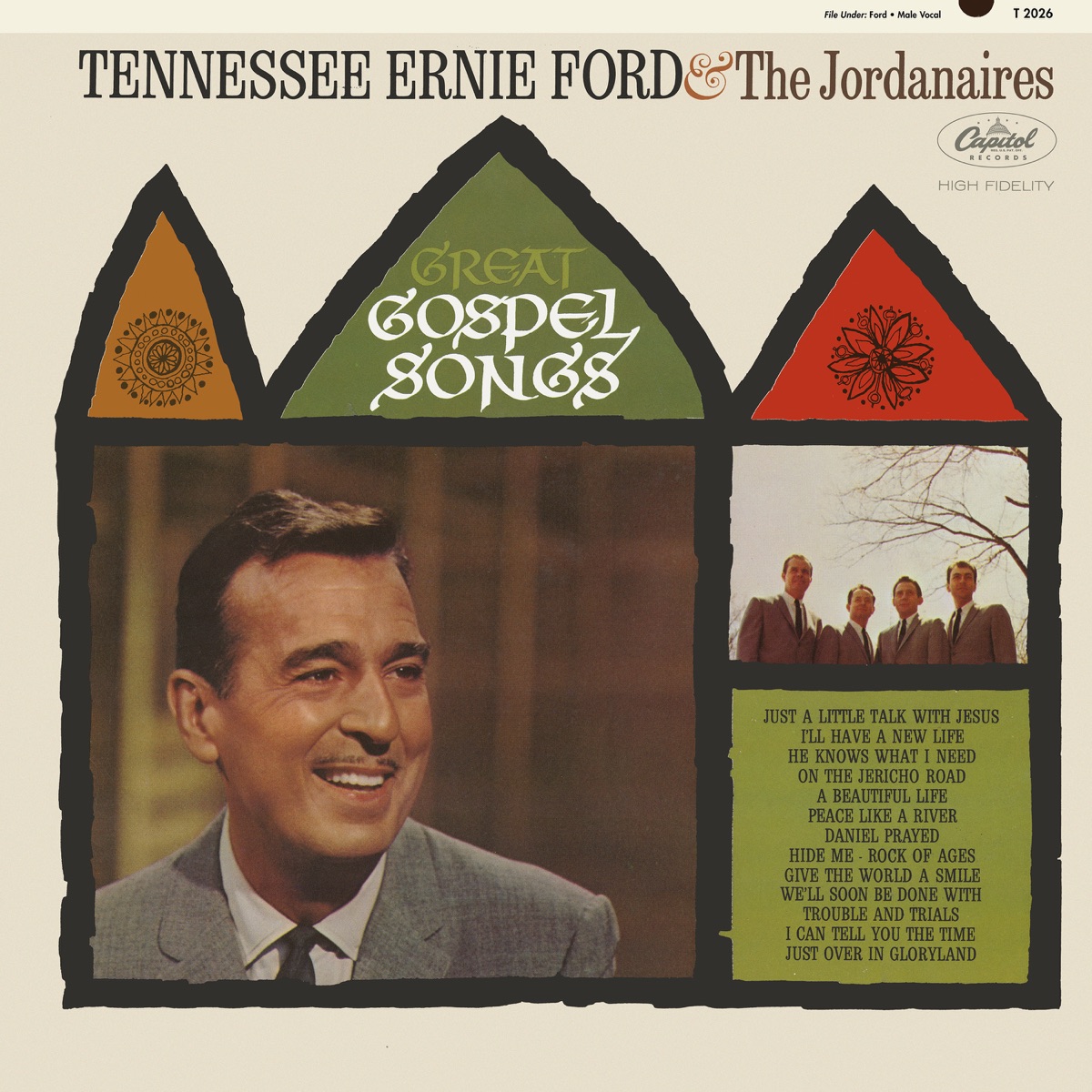 Great Gospel Songs (feat. The Jordanaires) by Tennessee Ernie Ford album cover