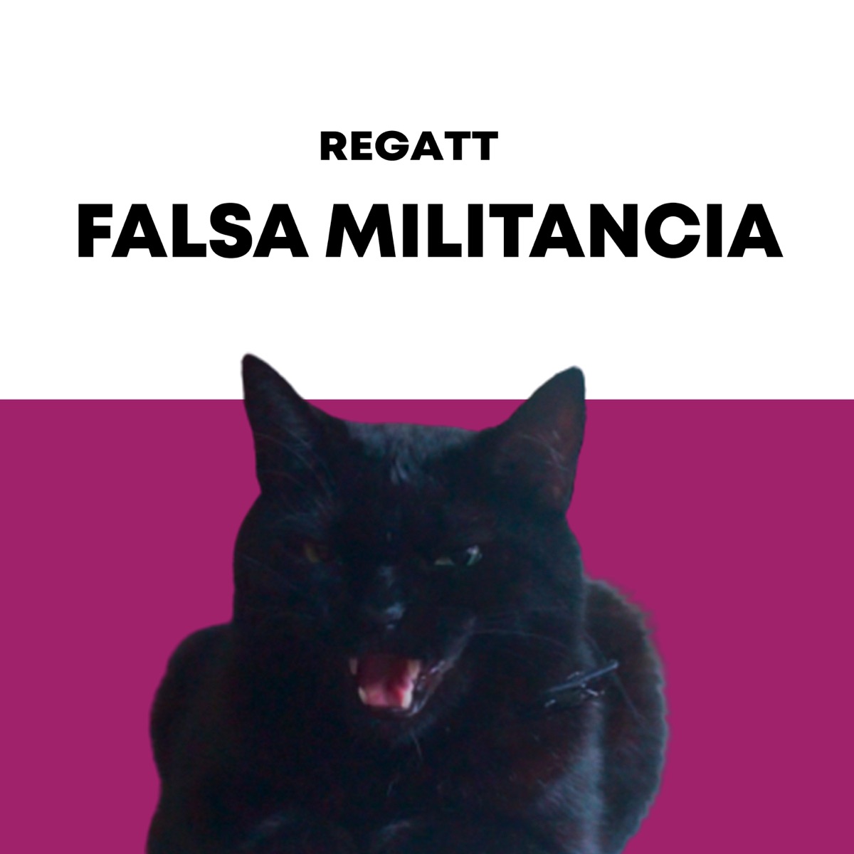 Falsa Militância - Single by Regatt album cover