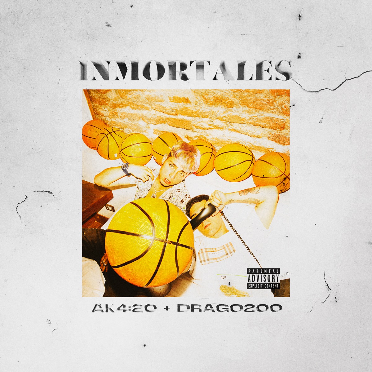INMORTALES by Drago200 & Ak4:20 album cover