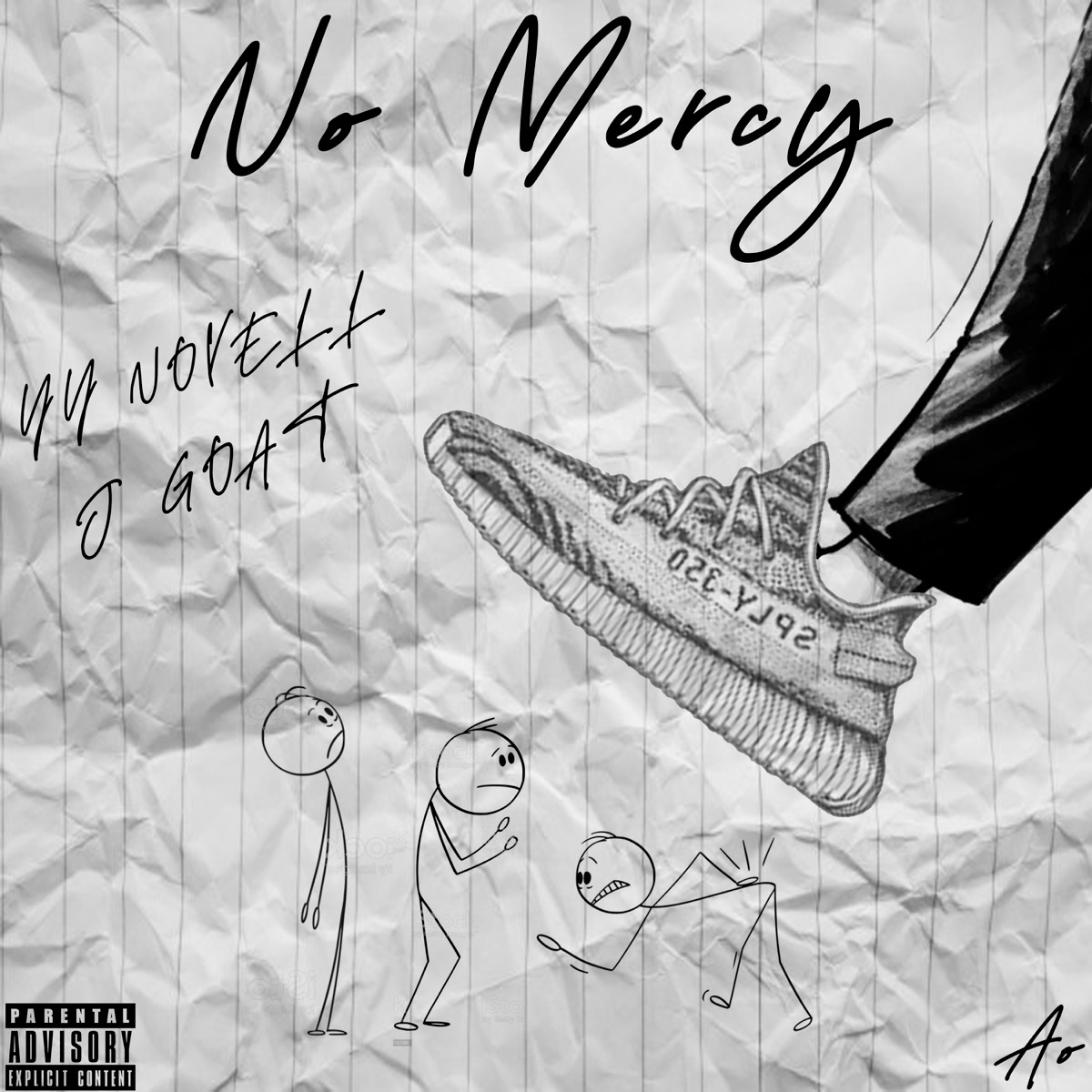 No Mercy (feat. J GOAT) - Single by YY NOVELL album cover