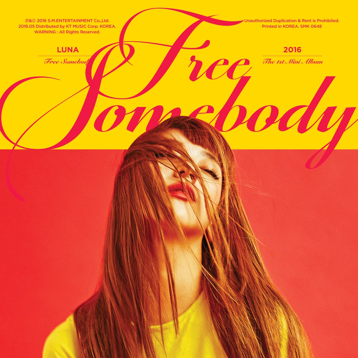 Free Somebody - The 1st Mini Album - EP by LUNA album cover