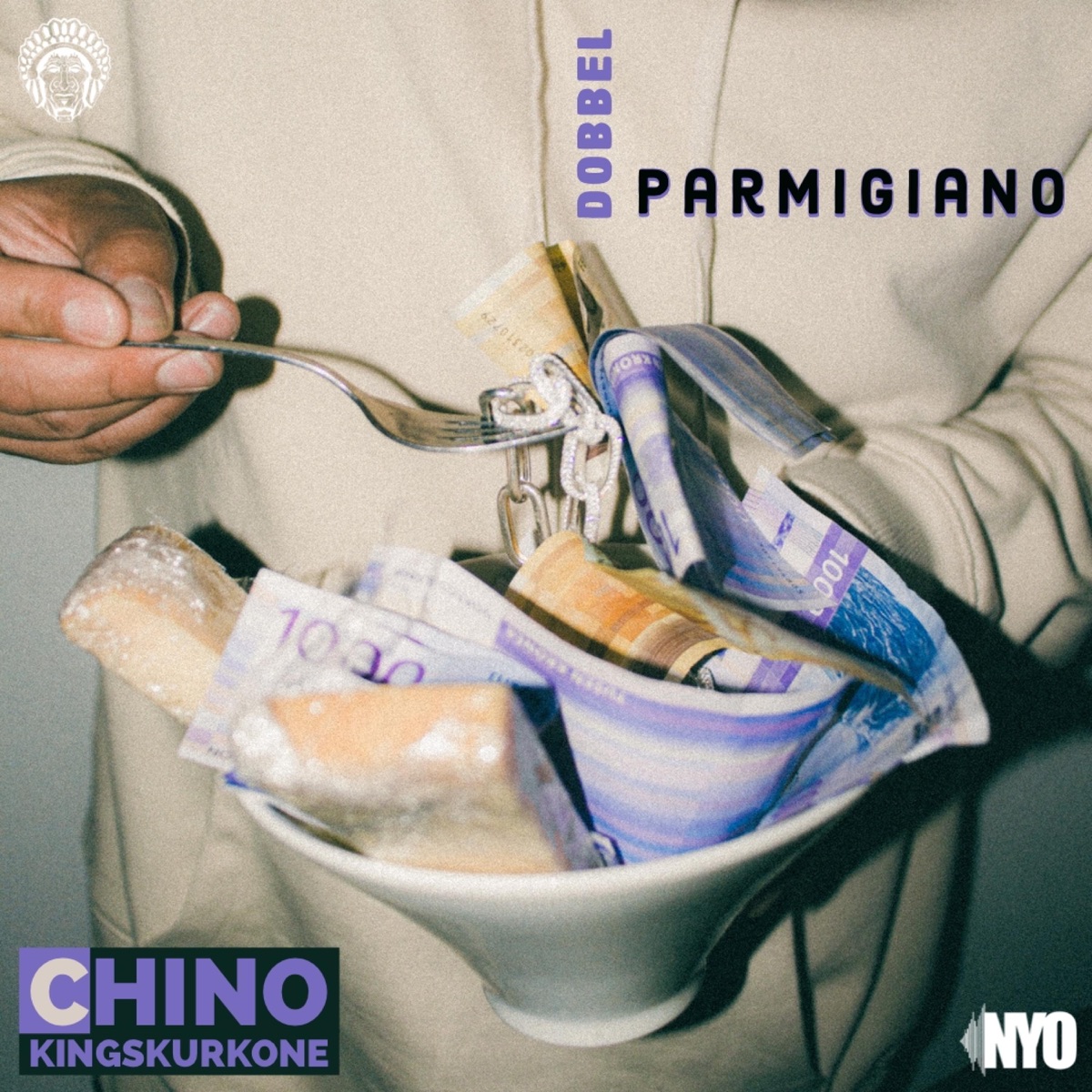 Dobbel Parmigiano (feat. KingSkurkOne) - Single by Chino album cover
