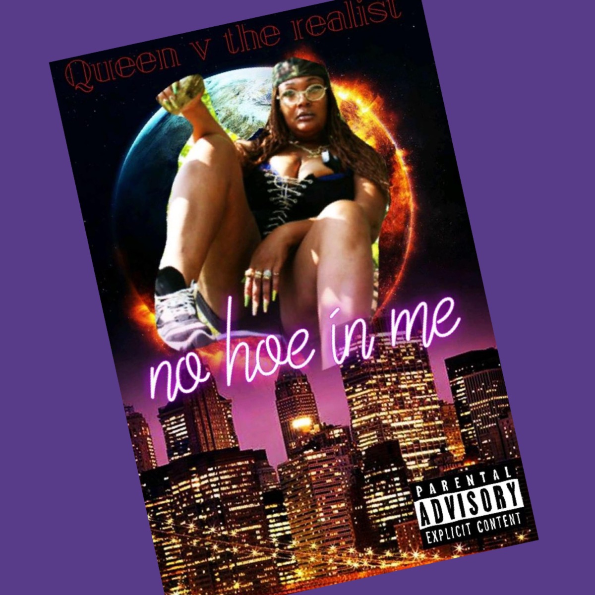 No Hoe In Me - Single by Queen V the Realist album cover