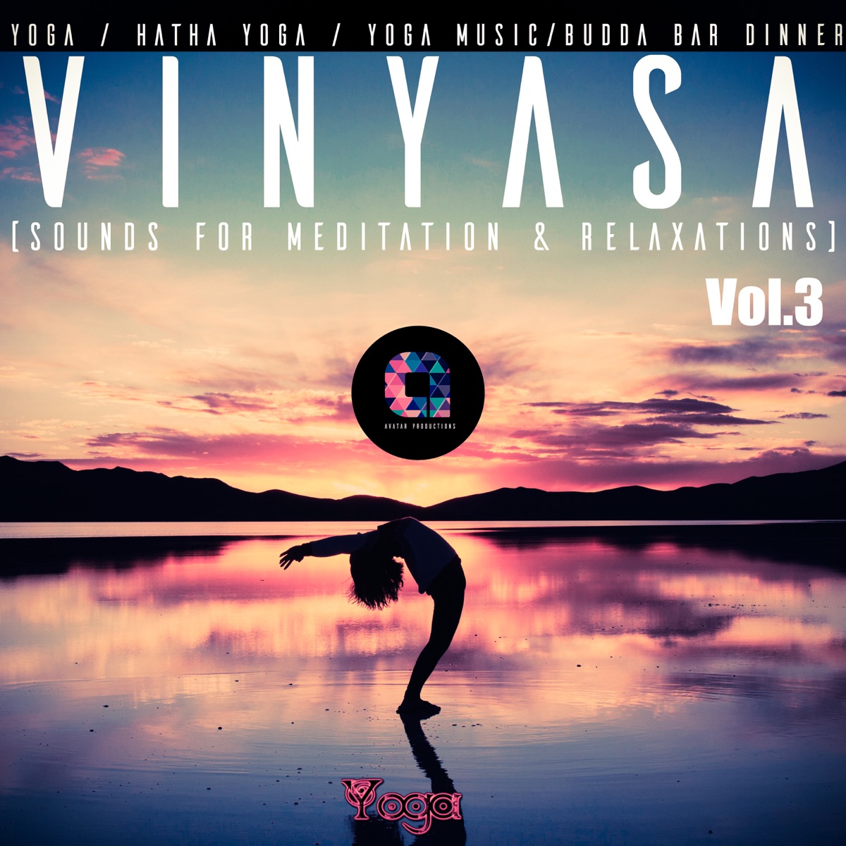 Vinyasa, Vol.3 by Hatha Yoga, Yoga Music & Meditation Music album cover