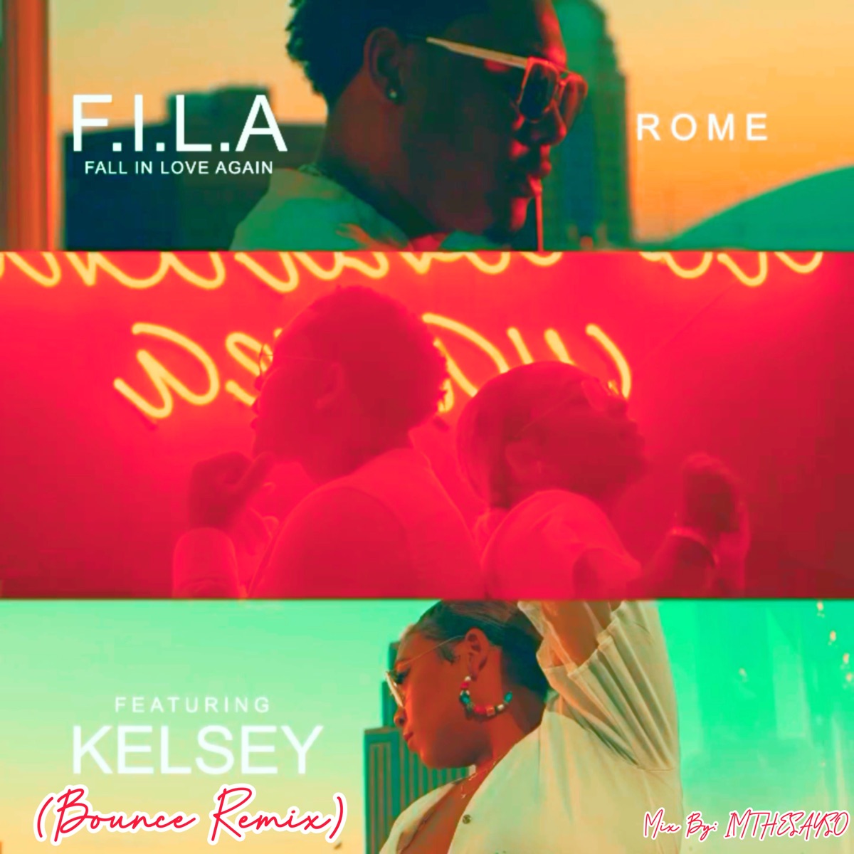 F.I.L.A (Bounce Remix) [feat. Kelsey] - Single by Rome album cover