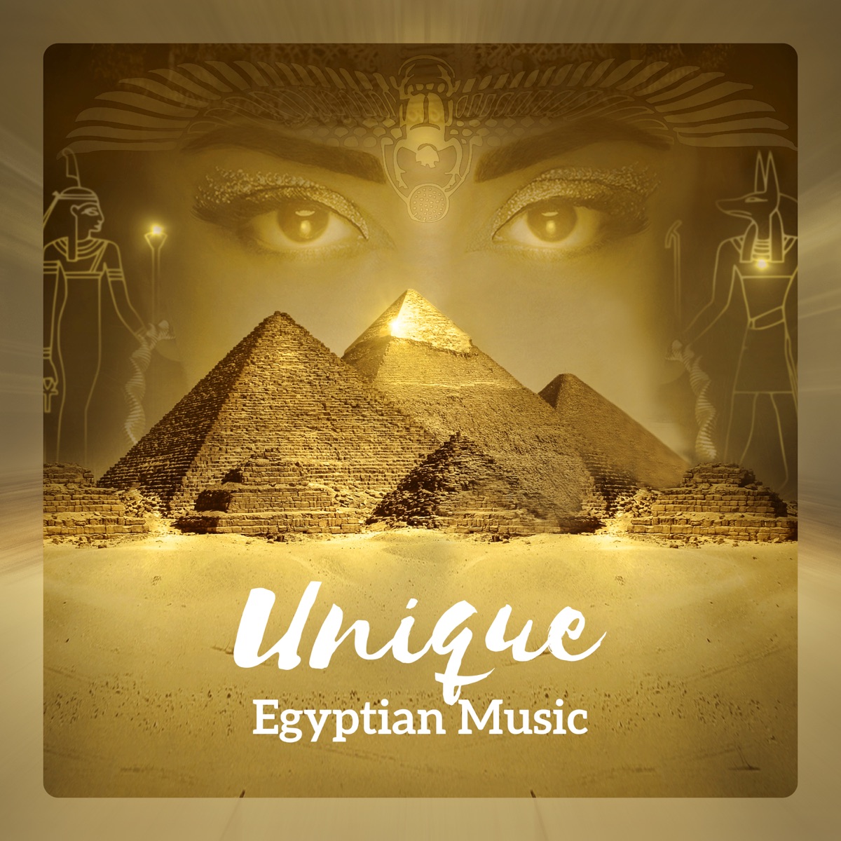 Unique Egyptian Music: Arabian Belly Dancing, Magical Exotic Trance, Ancient Oriental Rhythms by Egyptian Meditation Temple & Belly Dance Music Zone album cover