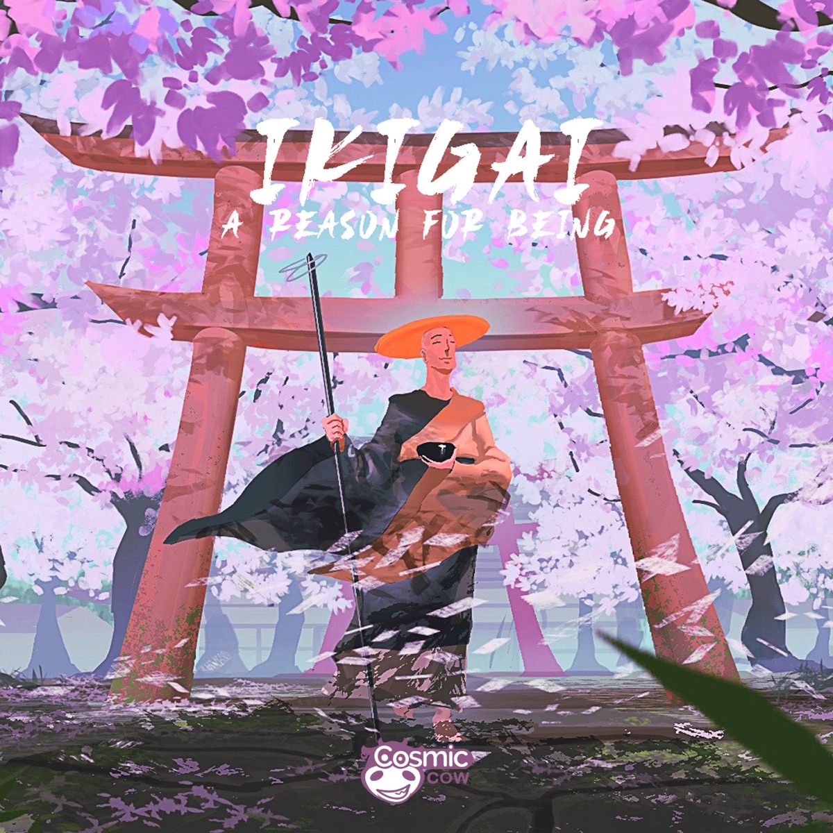 Ikigai by Vindu, IruGuitar & Cosmic Cow album cover