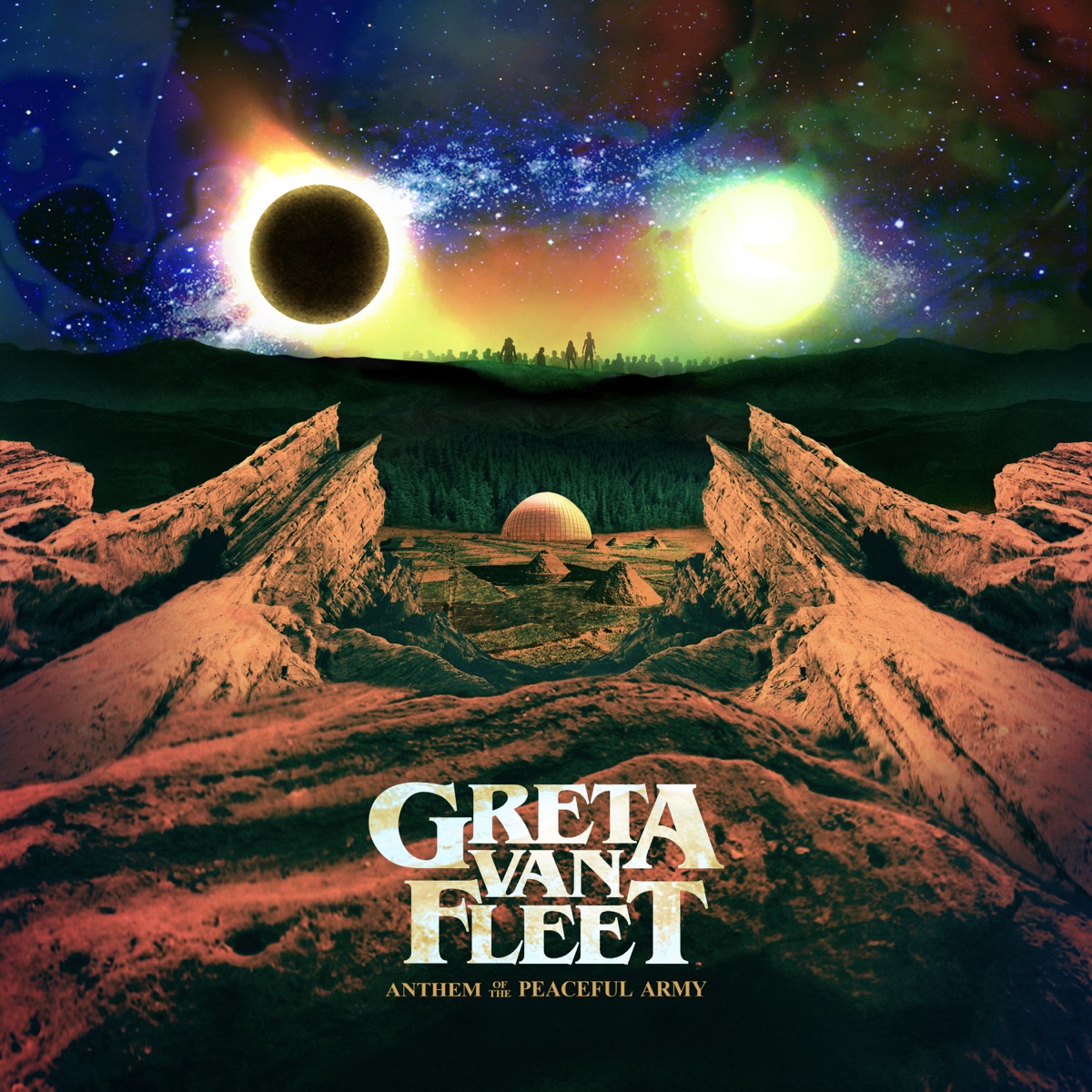 Anthem of the Peaceful Army by Greta Van Fleet album cover