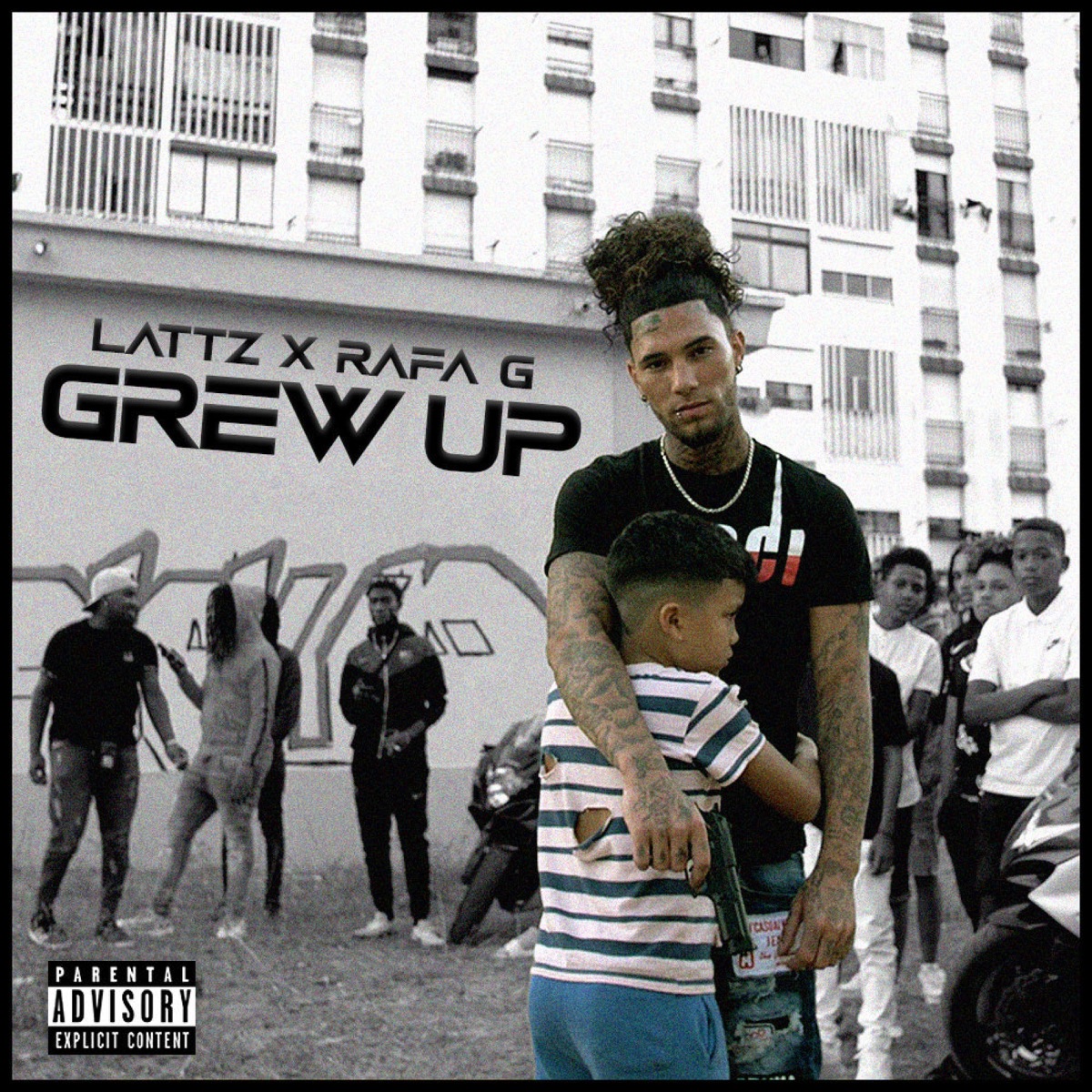 Grew Up (feat. Rafa G) - Single by Lattz album cover