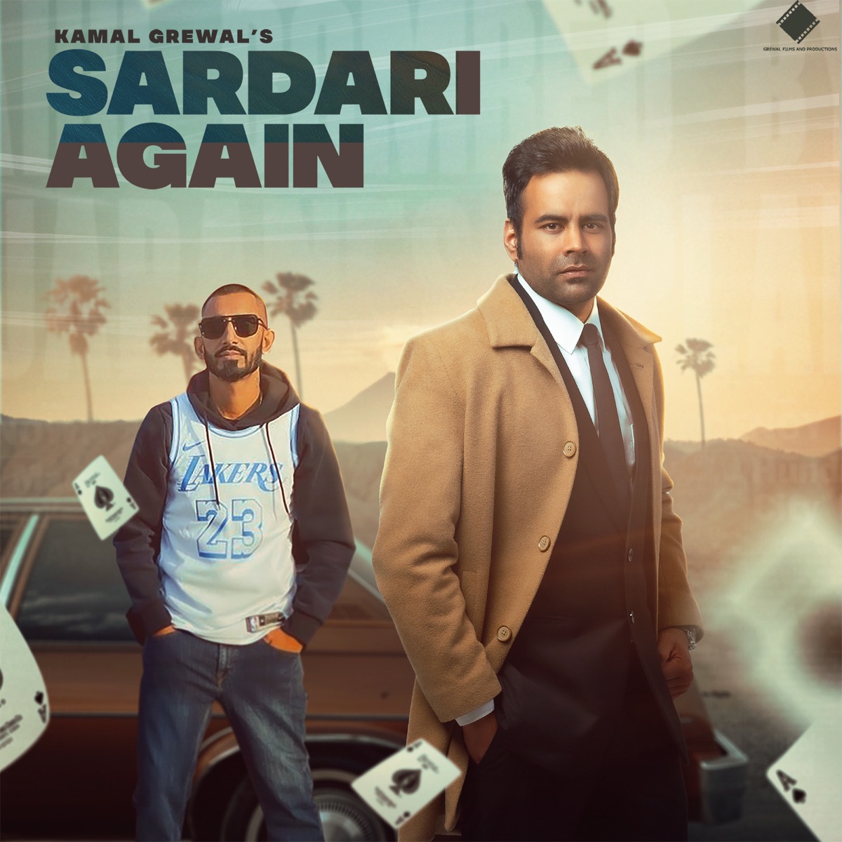 Sardari Again - Single by Kamal Grewal album cover