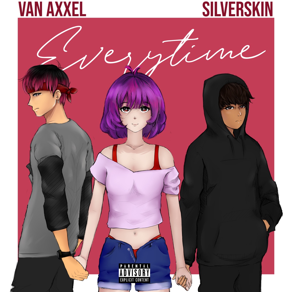 Everytime (feat. SILVERSKIN) - Single by Van Axxel album cover